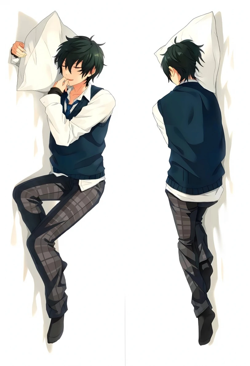 

Anime Cartoons Ensemble Hidaka Hokuto Sakuma Rei Suou Tsukasa Morisawa Cosplay Dakimakura Pillow Case Anime Hugging Body Prop