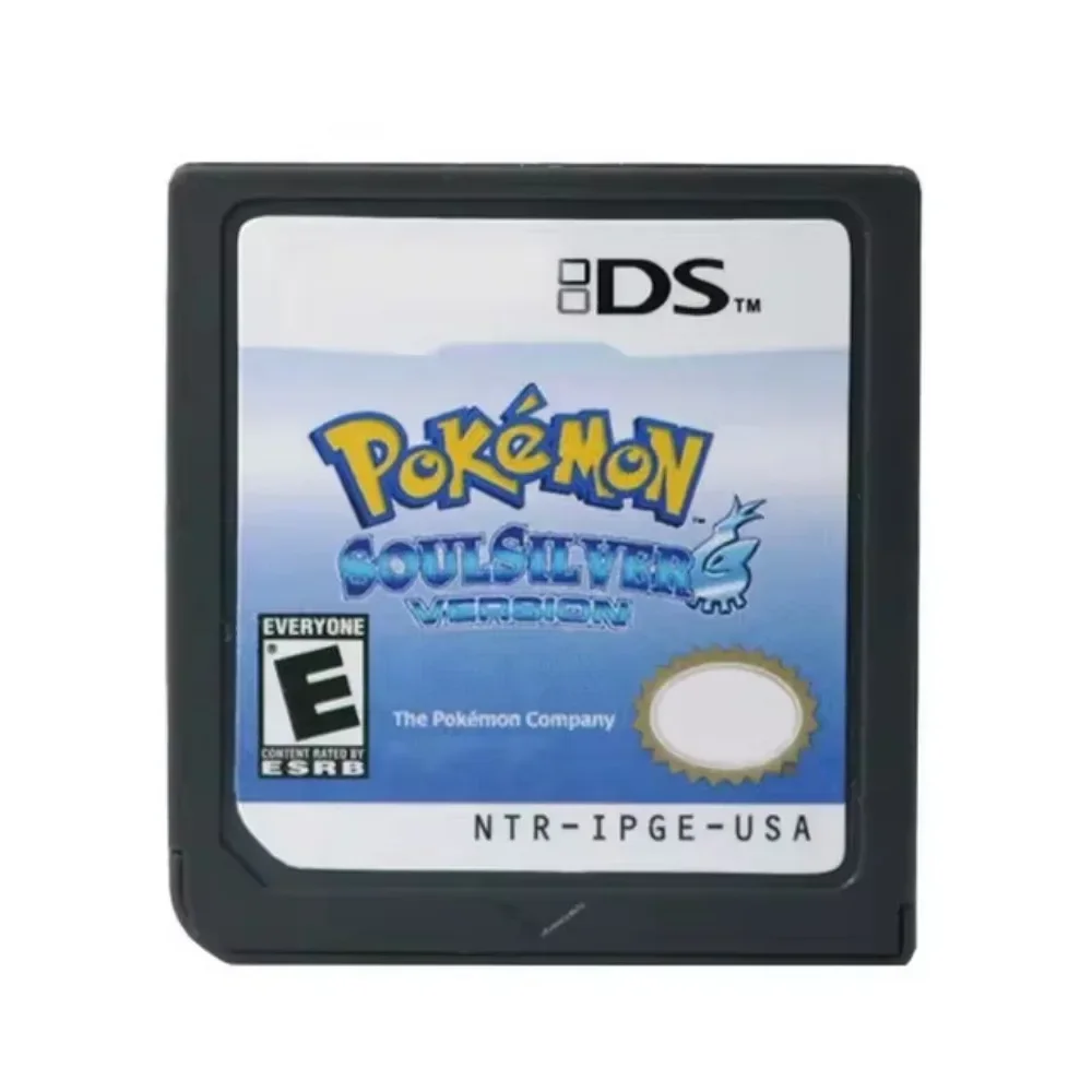سلسلة DS Game Cartridge Video Game Console Card Platinum Pearl Diamond HeartGold SoulSilver لـ NDS 3DS
