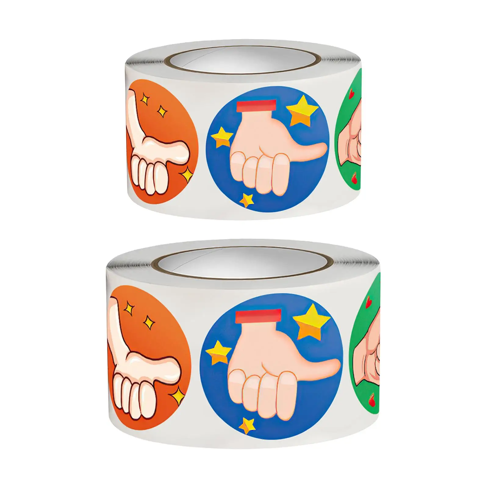 500Pcs Motivational Stickers Round DIY for Gift Packaging Wedding Baking