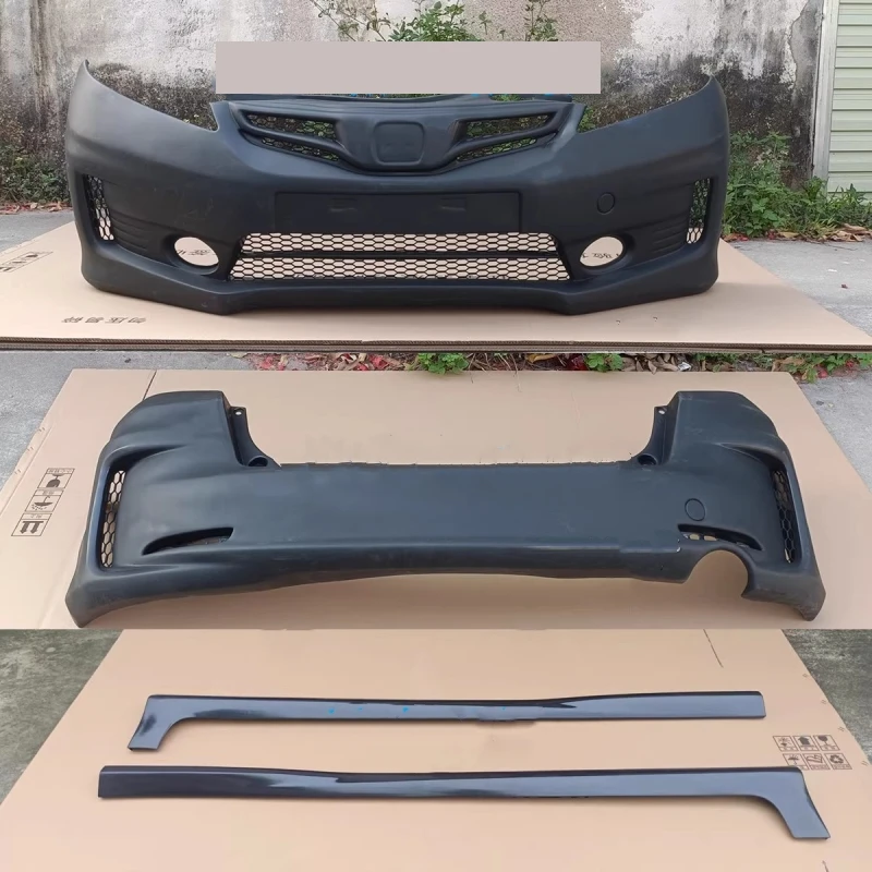 

Front Rear Bumper Side Skirt for Honda FIT JAZZ 2008-2013 Modified to RS Style Unpainted Car Body Kit Accessories
