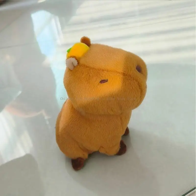 لطيف capybaras محشو بالحيوانات فخم وسادة ناعمة للأطفال البالغين