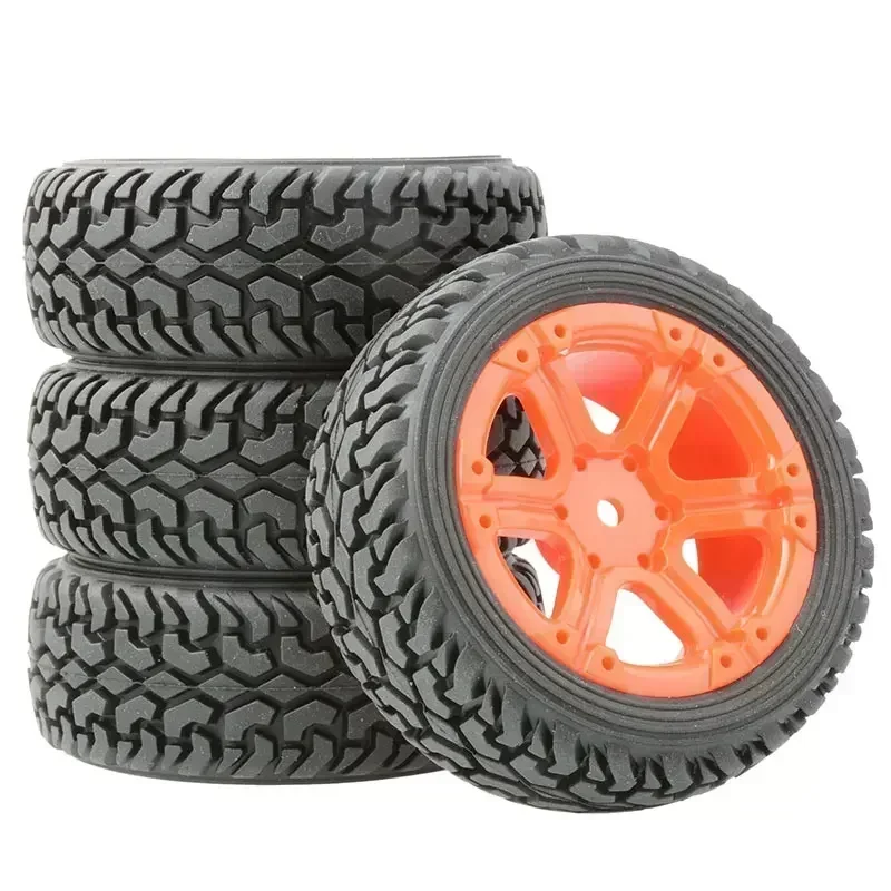 75mm Upgrade Large Tires for 1/10 1/14 WLtoys 144010 144001 124017 Off-Road RC Car Upgrade Spare Accessories Widening Wheels view 4