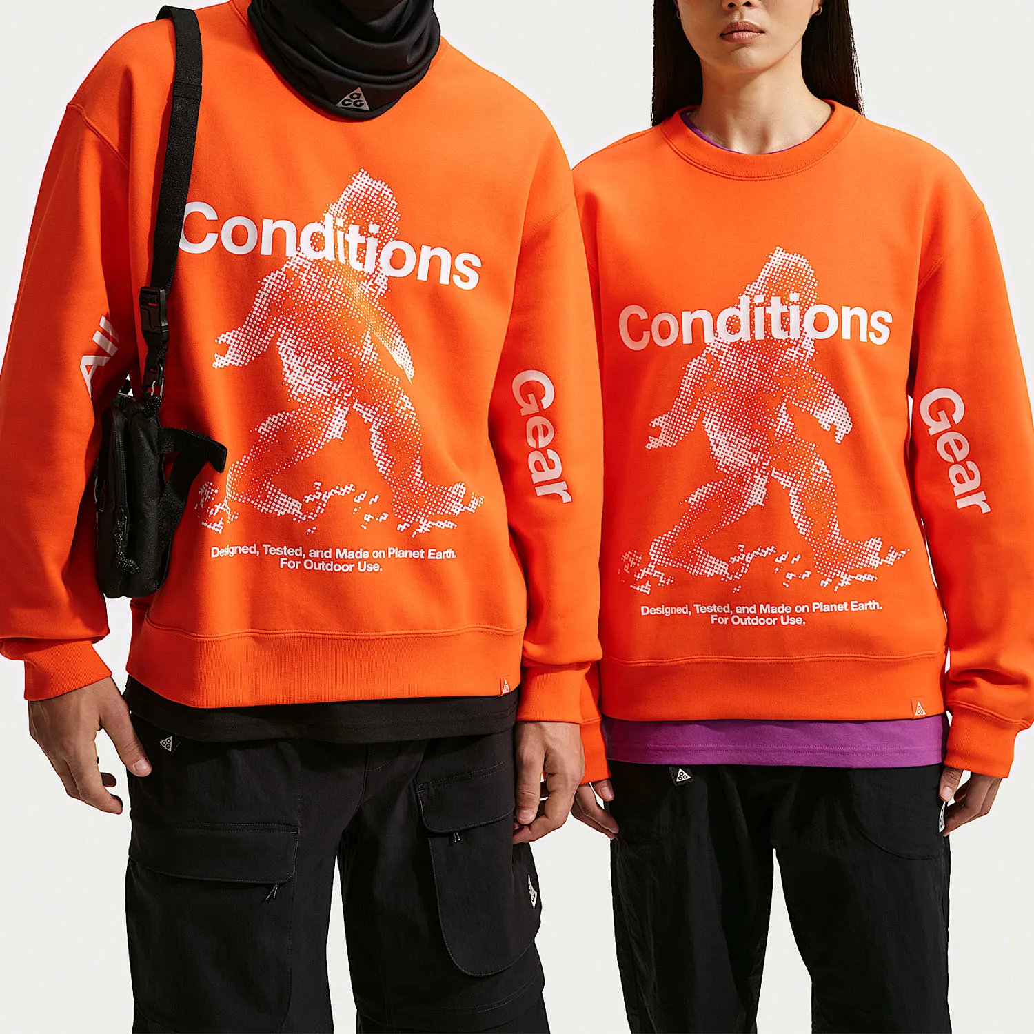 

Оригинальный мужской трикотажный свитшот Nike с круглым вырезом IF1491-819