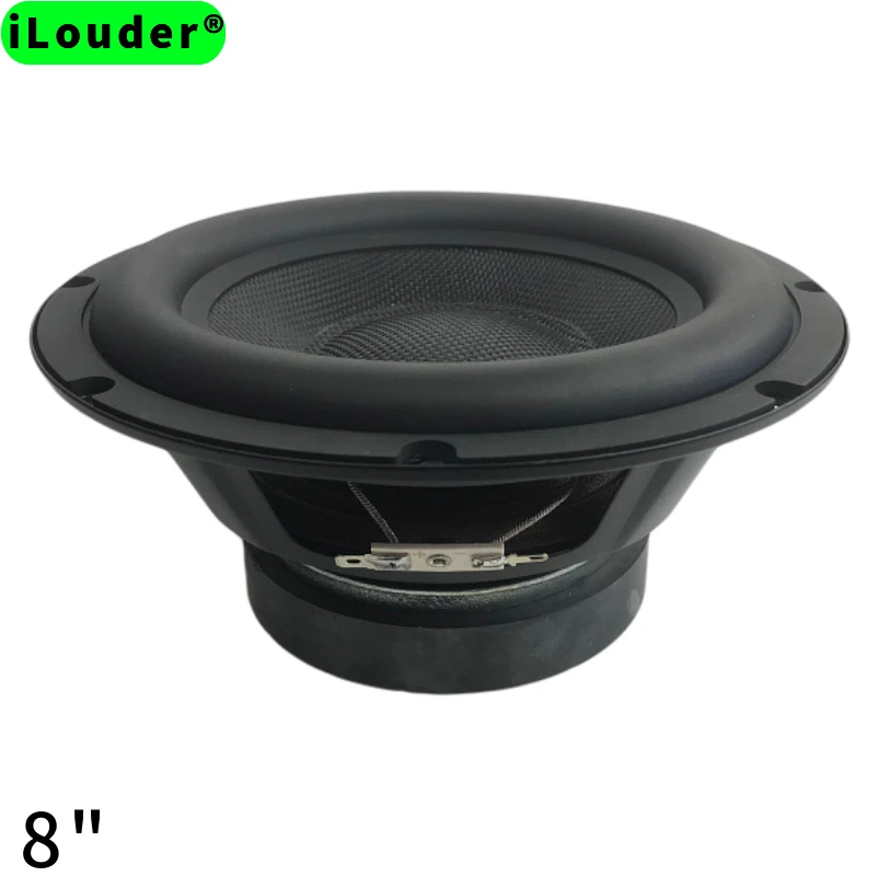 

OEM RMS 120W 4 Ohm 8 Inches 120mm Ferrite magnet Bass Speaker 8 Inch 38-core Fiberglass rubber edge 86DB Subwoofer Speakers