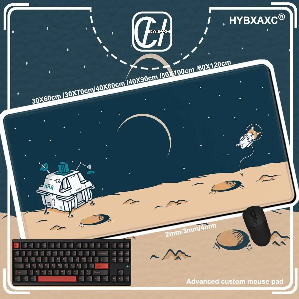 Astronaut Cartoon MousePads Computer Laptop Gamer Extended Mouse Mat Large Mouse Pad Anime Rubber Keyboard XXL Student Table Mat