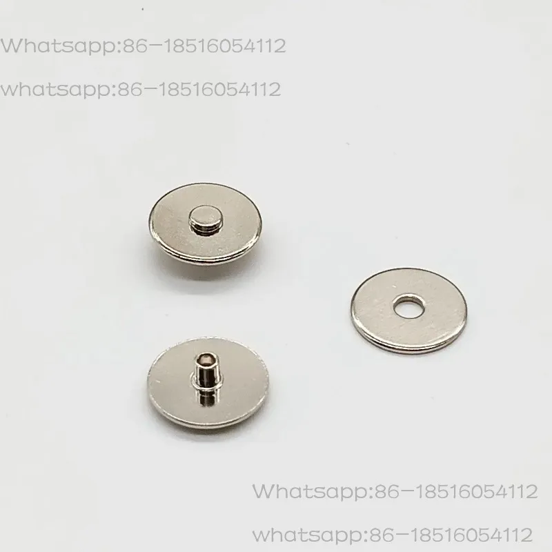 10mm single tube conductive electromagnetic suction pulse therapy electrode sheet metal snap conductive electrode