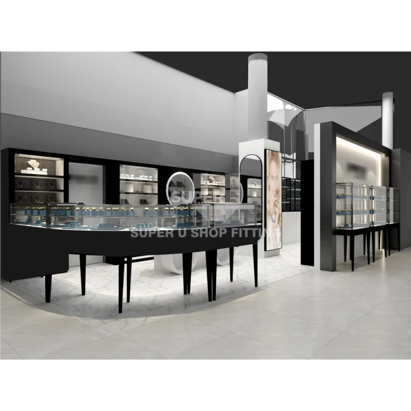 (customized)Small Jewellery Showroom Layout Plan Retail Jewellery Shop Design Plan Store Layout Jewelry Shop L