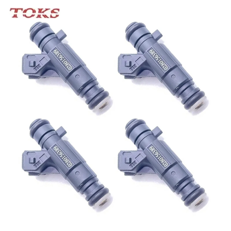 Новые 4 шт. топливных форсунок 0280156389 с 4 отверстиями, подходят для Dongfeng Xiaokang V26 V27