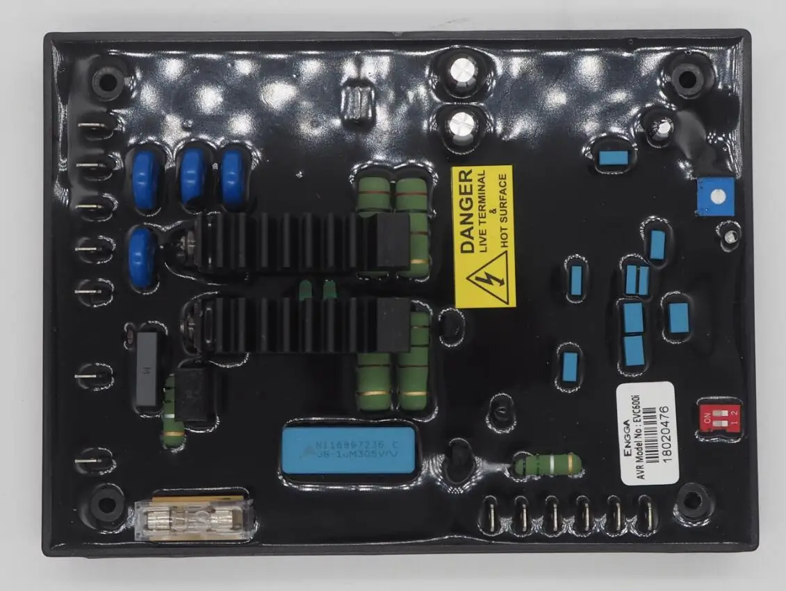 Imagem -02 - Avr Eletrônico para Gerador de Motores a Diesel Evc600i Codificador Eletrônico Placa Reguladora de Tensão Automática Estabilizador de Qualidade Superior