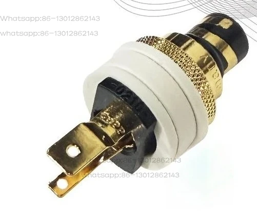 2026   WBT-0210 Cu Ms Rca socket pure copper gold-plated lotus socket signal socket