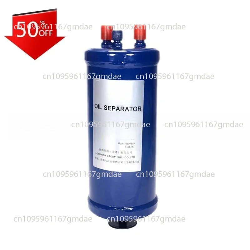 Oil and gas separator of excellent quality, stable performance, and not easy to damage.