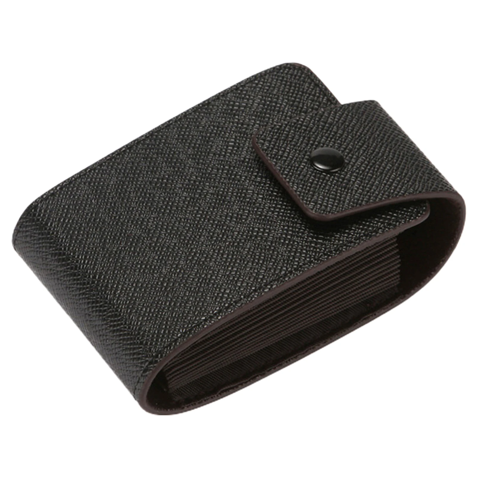 

PU Leather Credit Card Holder For Men Women Small Fashionable Portable Wallet