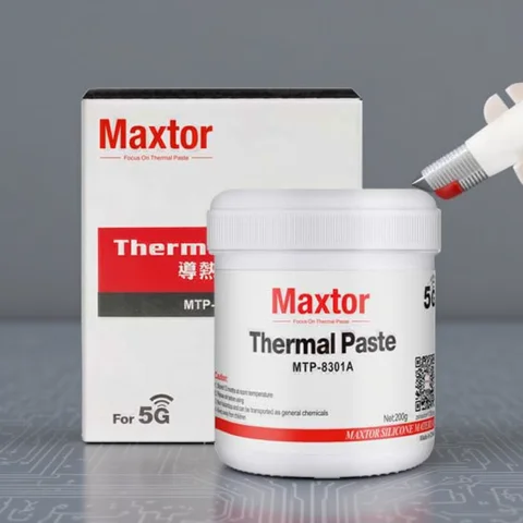 Maxtor 11.2W/mk Thermal Paste High Performance thermal Conductive grease for Intel processor PC CPU GPU PS4 Computer Cooling