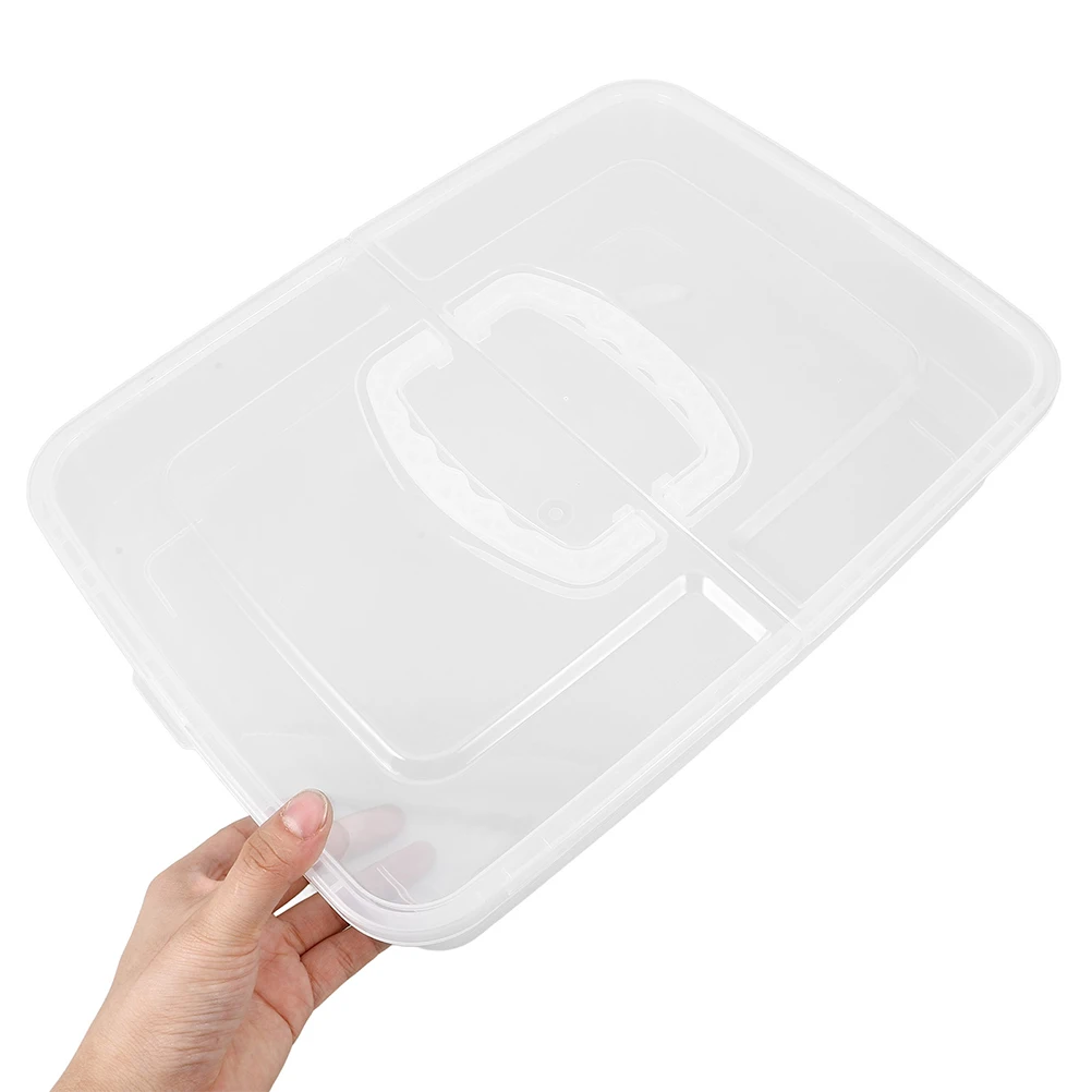 

2 Pcs Pizza Dough Tray Proofing Accessories Trays and Lids Cover with Bowl Bread Container