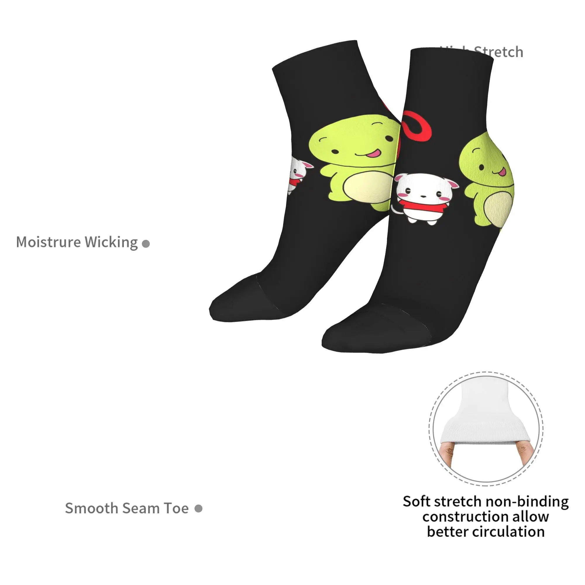 جوارب Jj ميكي مايزن جوارب هاراجوكو فائقة النعومة لجميع المواسم إكسسوارات جوارب لهدايا عيد الميلاد للرجال والنساء