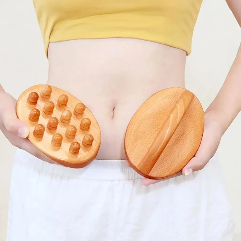 

Деревянные массажные инструменты для облегчения фасции, деревянная массажная щетка Гуа Ша, инструмент для моделирования тела, гладкие меридианы и массаж Th