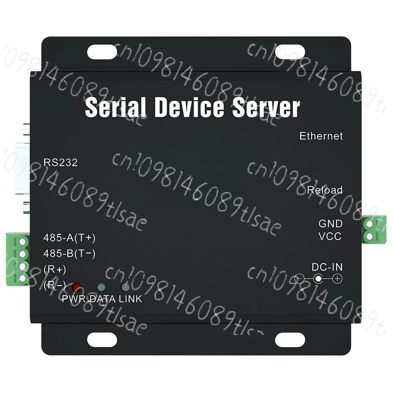 

RS485/RS232/RS422 to Ethernet Single Serial Server Bidirectional Transparent Communication Module