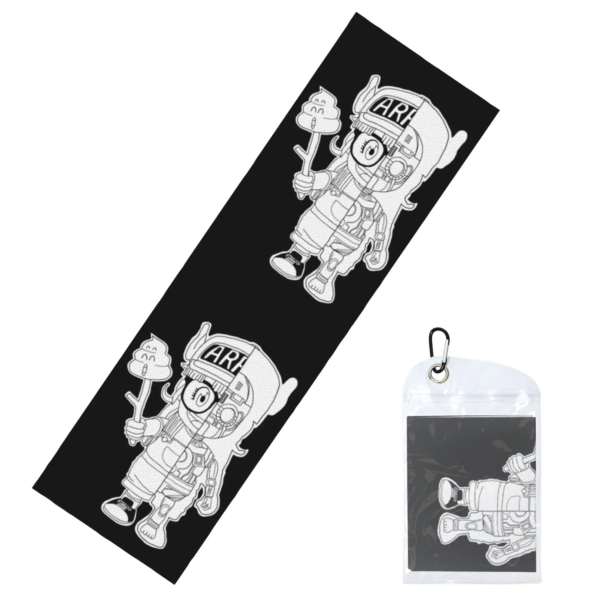 Arare Arale Purple Dr Slump Cold Exercise Towel Face Towel Quick Dry  Yoga Breathable Cold Towel