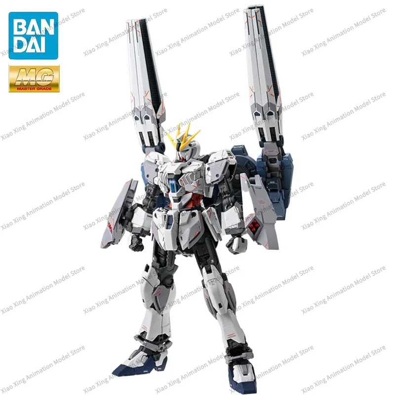 Original BANDAI PB LIMITED MG 1/100 Narrative Gundam B-PACKS Ver.Ka Anime Action Figures Assembly Model Collection Toy