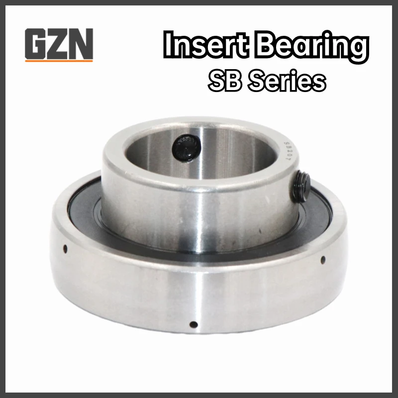 

1PCS Outer Spherical Bearing SB201 202 203 204 SB205 SB206 Agricultural Machinery Support Bearing Housing