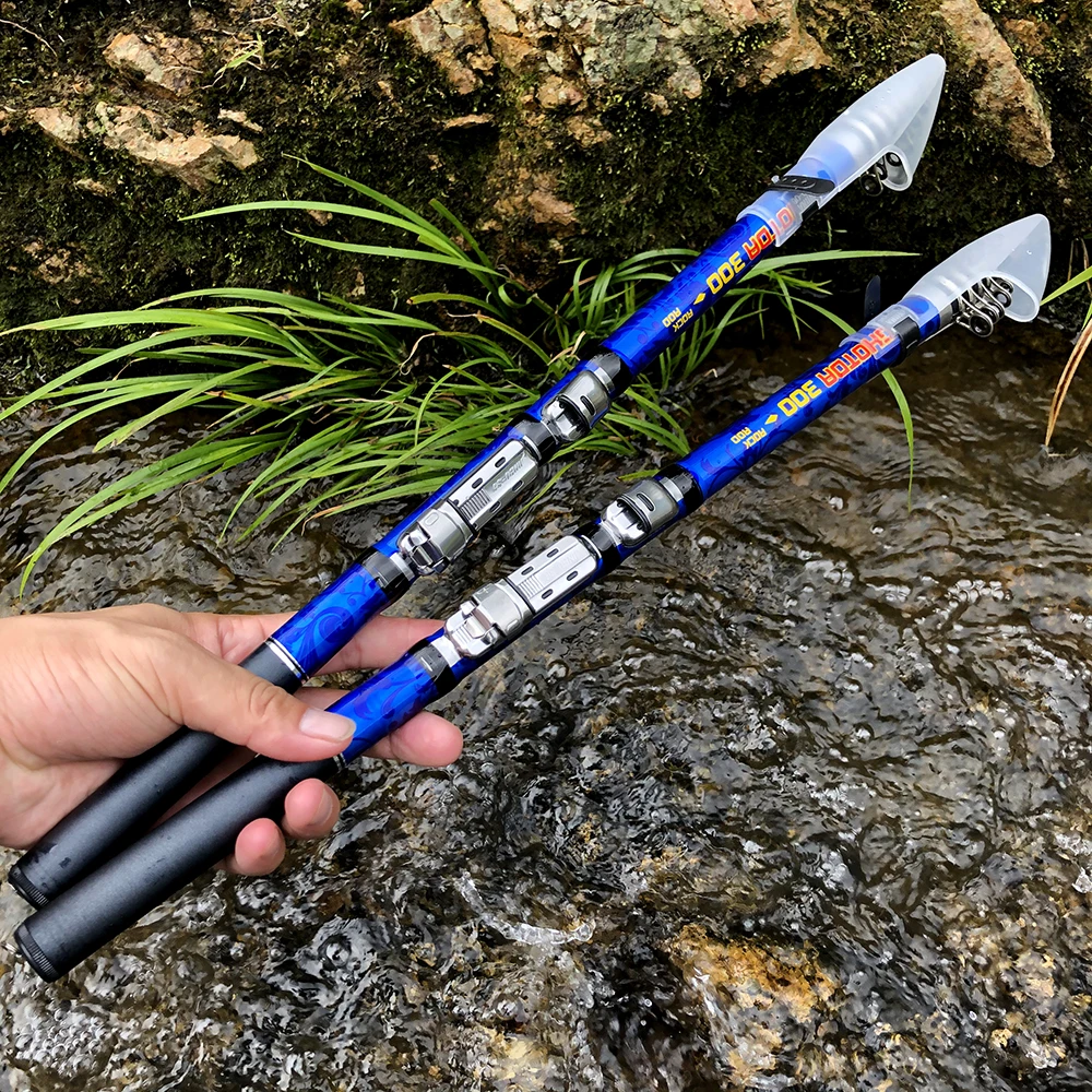 

Rock Telescopic Spinning Fishing Rod Ultralight Mini Carp Feeder Portable Sea Travel Pole 1.5M 1.8M 2.1M 2.4M 2.7M 3.0M Pond