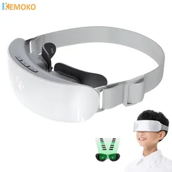 Intelligent Vision Recovery Training Device Intelligent EMS Acupressure Child Restore Myopia Glasses Smart Green Eye Massage