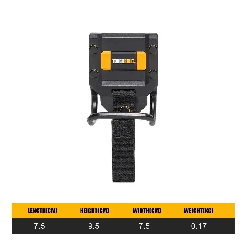 TOUGHBUILT TB-52 Modular Hammer Loop Portable Hammer Hook Household Hammer Belt Clip Tool Hook Assembly