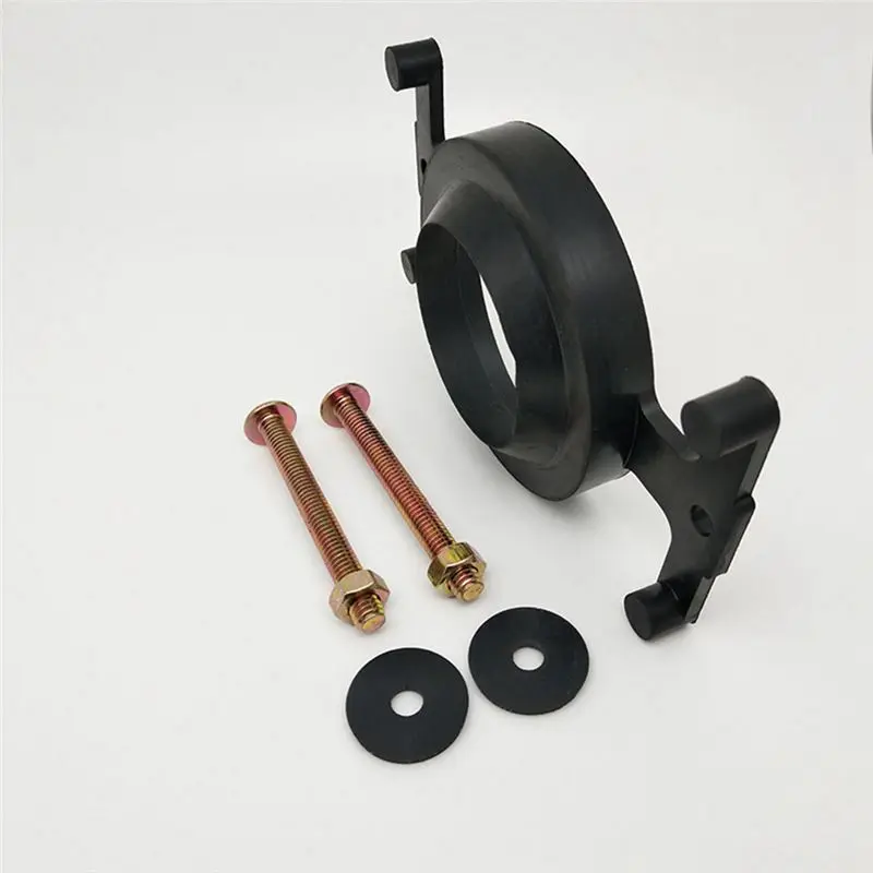 DT39 Toilet Tank Repair Kit, Rubber Gasket with Bolts, Fits Most Toilets, Flush Valve Opening, Toilet Repair Parts, Easy