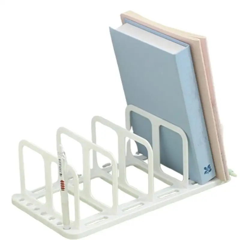 Tabletop Bookcase Detachable Book Display Stand Sturdy Desktop Book Holder Secure Book Display Stand For Books Files