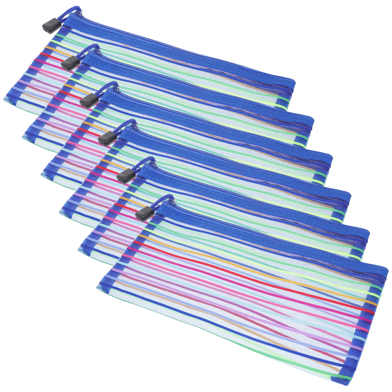 

Набор из 6 портативных органайзеров для квитанций и денег с молнией, надежная сумка для наличности для путешествий, офиса, документов и сертификатов