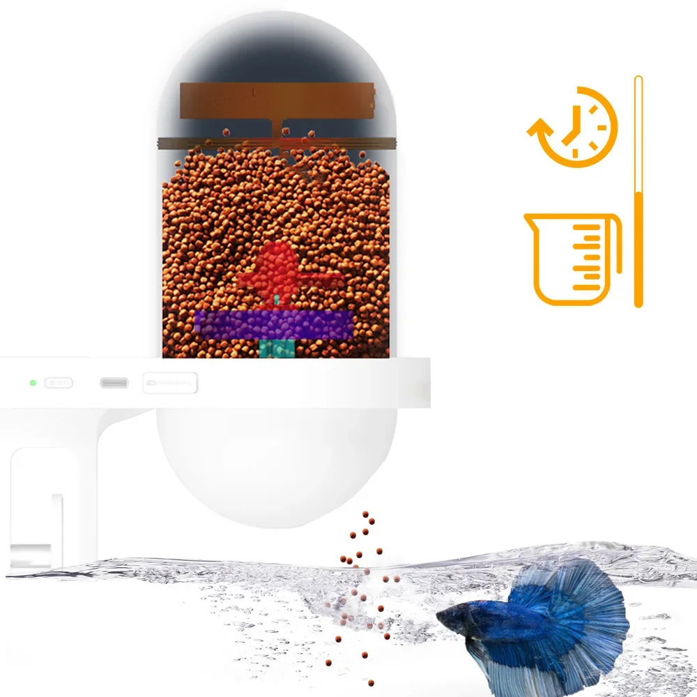 Method Feeder Machine Fishing Auto Control Smart wi-fi Feeder Fish for Fish With Wi-Fi