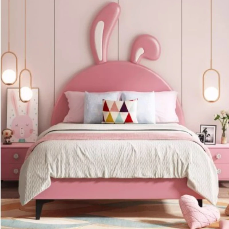 

Childrens Frame Double Bed Luxury Nordic Pretty Unique Kids Living Room Double Bed Hotel Modern Cama Infantil Bedroom Furniture