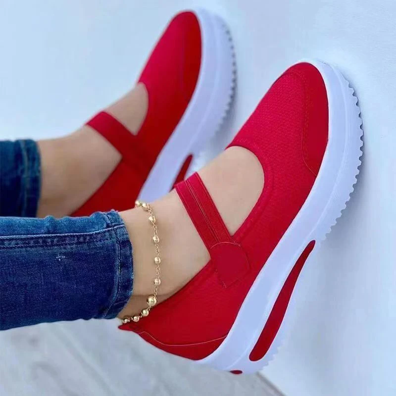 shoes for Women 2022 new Fashion comfort Casual sport shoes Wedge Platform Sneakers Female Mesh Breathable Running Shoes