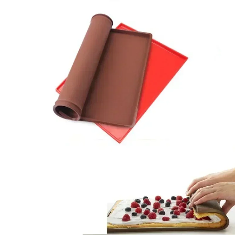 1pc Silicone Cake Roll Pad