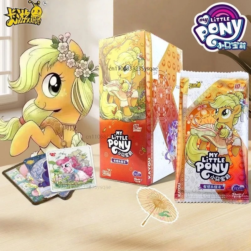 

KAYOU Genuine My Little Pony Card 40th Anniversary Limited Friendship Eternal Card Rare SC SGR Cards Toy Gift Princess Card