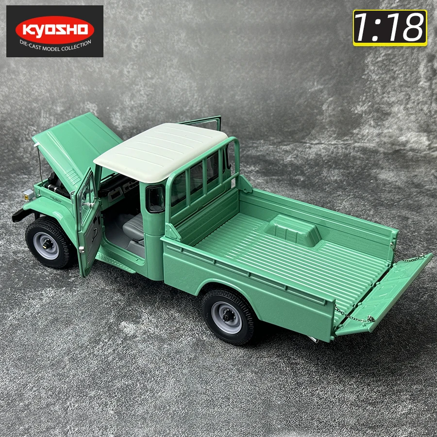 KYOSHO 1:18 scale Toyota Land Cruiser LC40 pickup Land Cruiser off-road vehicle car model Static display holiday gift collection