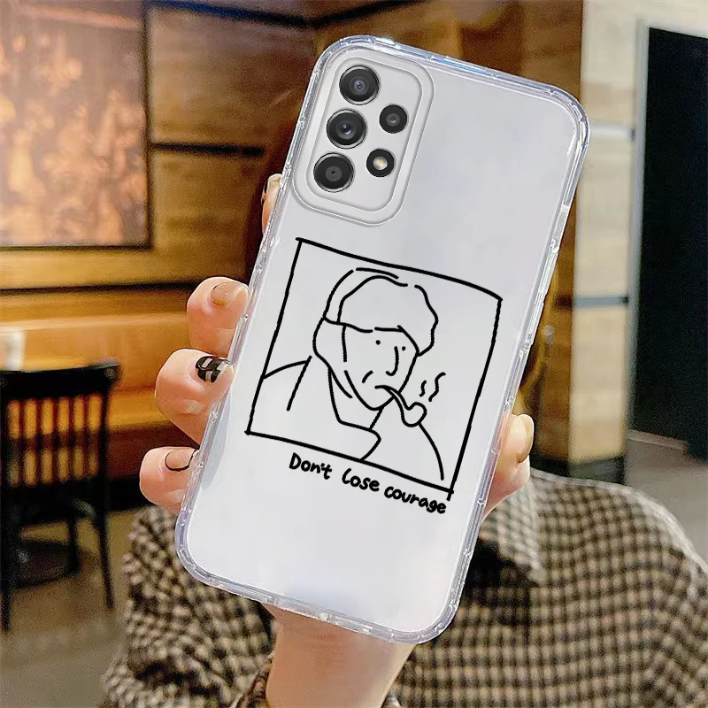 حافظة لهاتف سامسونج جالاكسي S25 Edge S22 FE S24 S20 Plus S21 نوت 20 Ultra 10 S23 Ultra Line نمط القلب