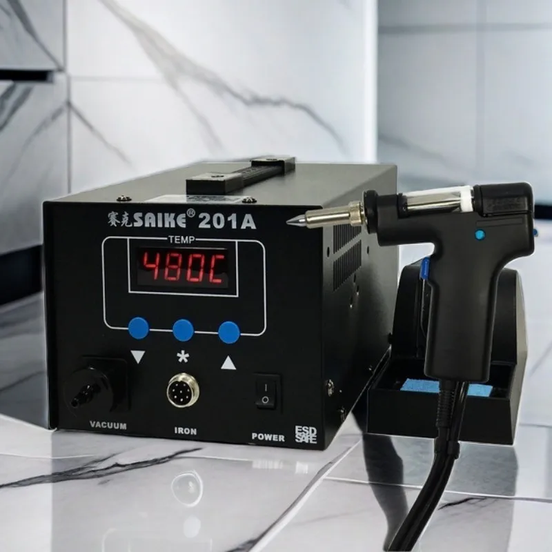 

saike 201A digital display welding platform 220V 90W digital display automatic tin suction gun