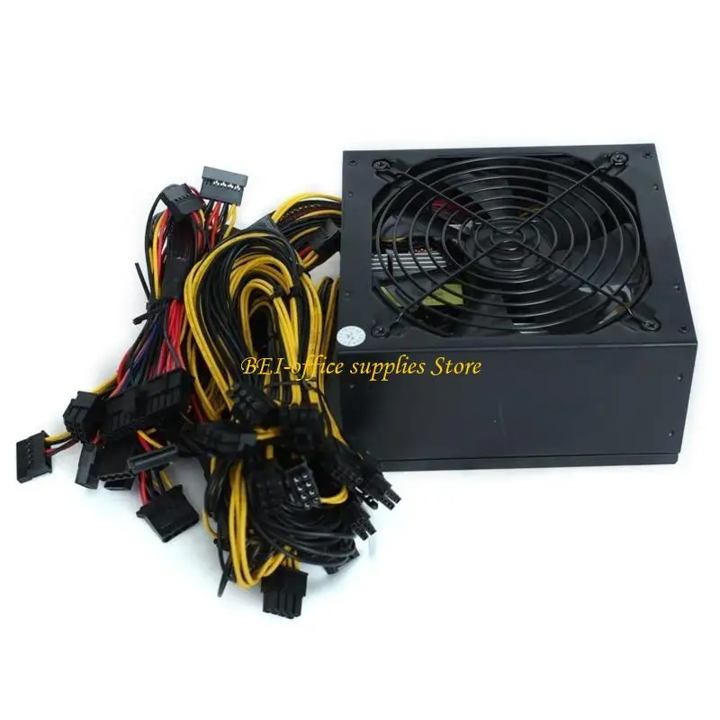

A9LC 1800W PSU Power Supply for Computer 8 Video Card Mining Miner ATX 180~240V Silent Mining Rig Power Supply