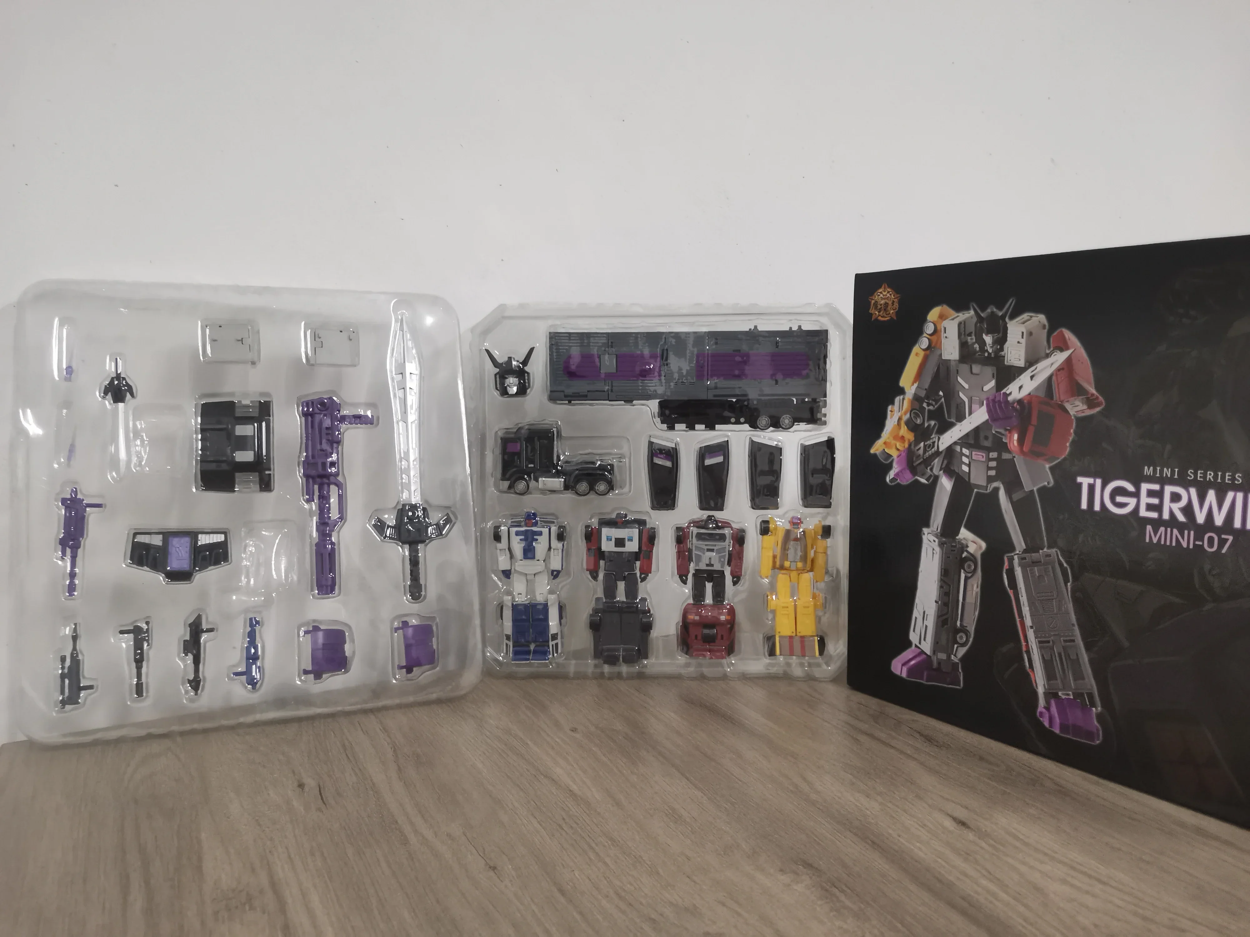 Transformerend speelgoed 5IN1 MHZ SPEELGOED MH-MINI-07 Figuurmodel Collectie Speelgoedcadeau