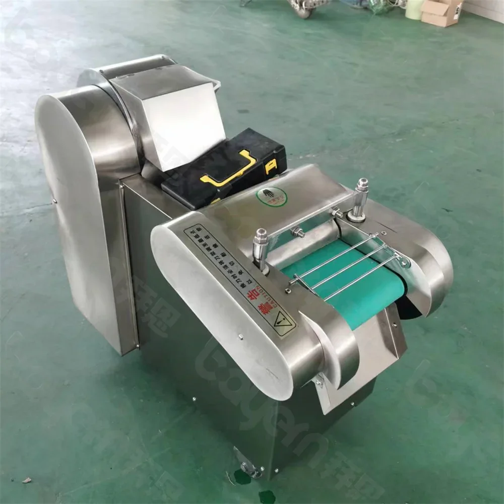 

Commercial Mulberry Leaf Vegetable Cutting Machine Commercial Pickled Vegetable Fruit Processing Slicer Banana Cutter Machine