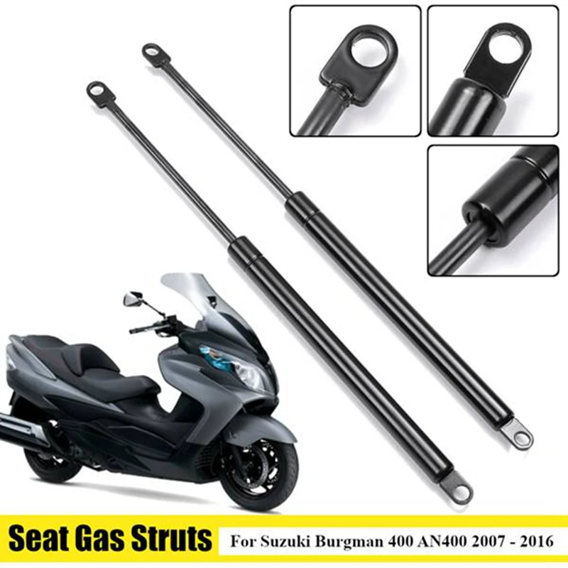 Motorcycle Struts Arms Lift Supports Shock Absorbers Lift Seat Strut For Suzuki Burgman 400 An 400 AN400 2007-2016