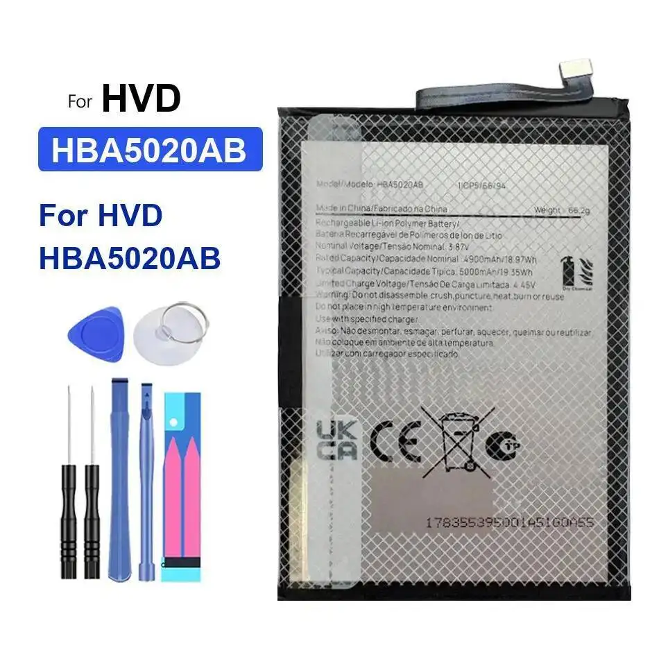 

Reliable Power Premium Replacement 5000Mah Mobile Phone Battery For Hvd HBA5020AB