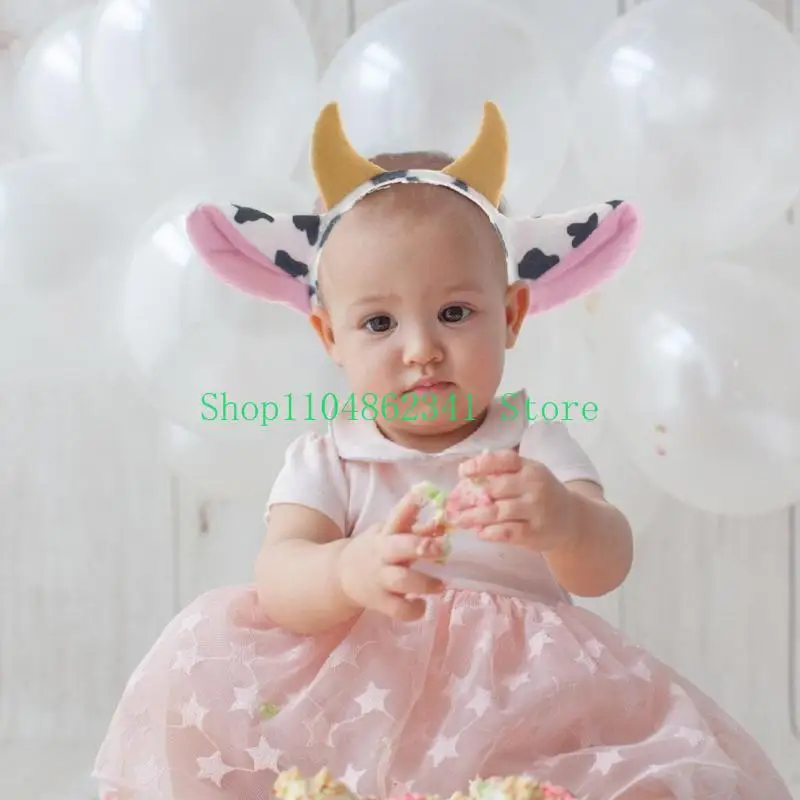 5ASD Birthday Decoration Headhoop Printing Canda da festa per adulti e bambini