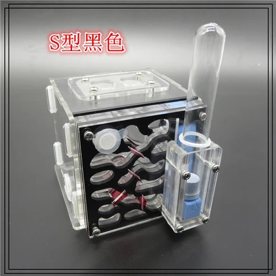 

80x80x14.8MM Ant Nest S1 Transparent Ant House For Kids Home Pet Use Student Scientific Device Ant Acrylic Villa Farm 6 Colors