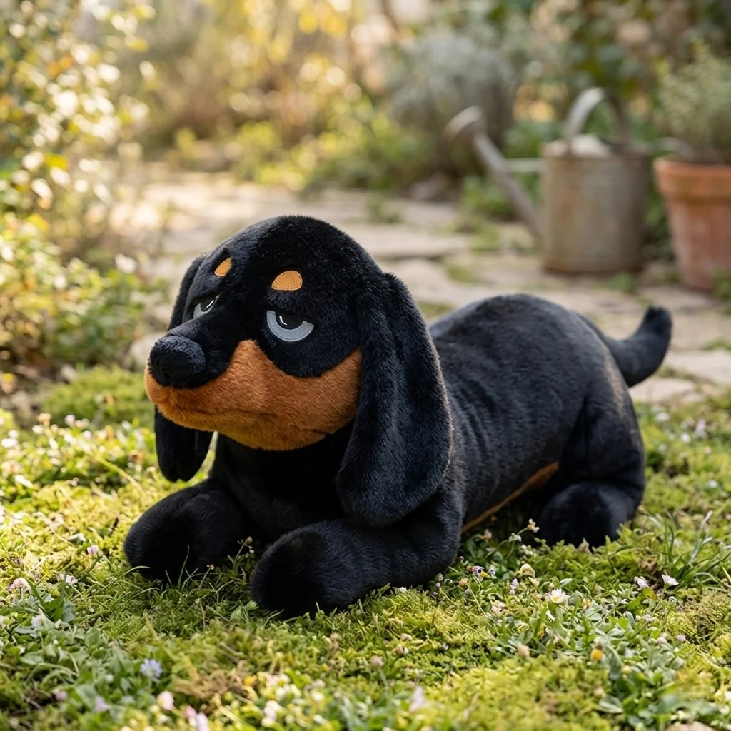 

Black Dog Spotted Dog Plush Toys 60/80/100cm Simulated Animal Stuffed Doll Birthday Surprise Gifts Kids Toys Room Decor Toys