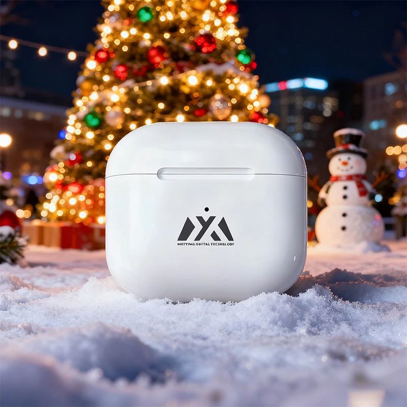 AT1/MYX -Wireless Bluetooth Earbuds with 24-Hour Battery Life, Perfect for Enjoying Christmas Carols All Day Long.