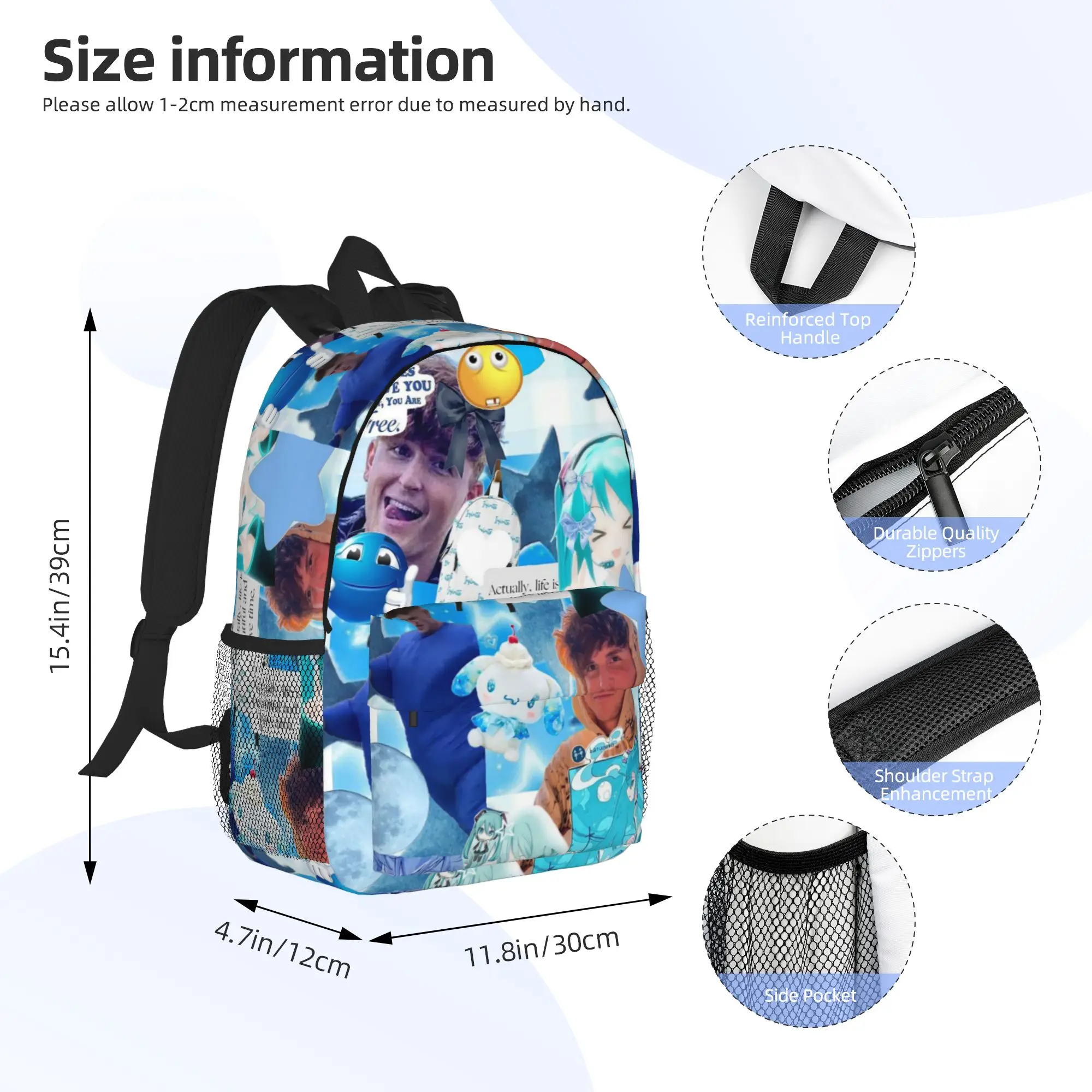 Caylus   Backpack Hot Sale Daypack Large Capacity Boys Girls BookBag Shoulder Bags for Men Women School Bag