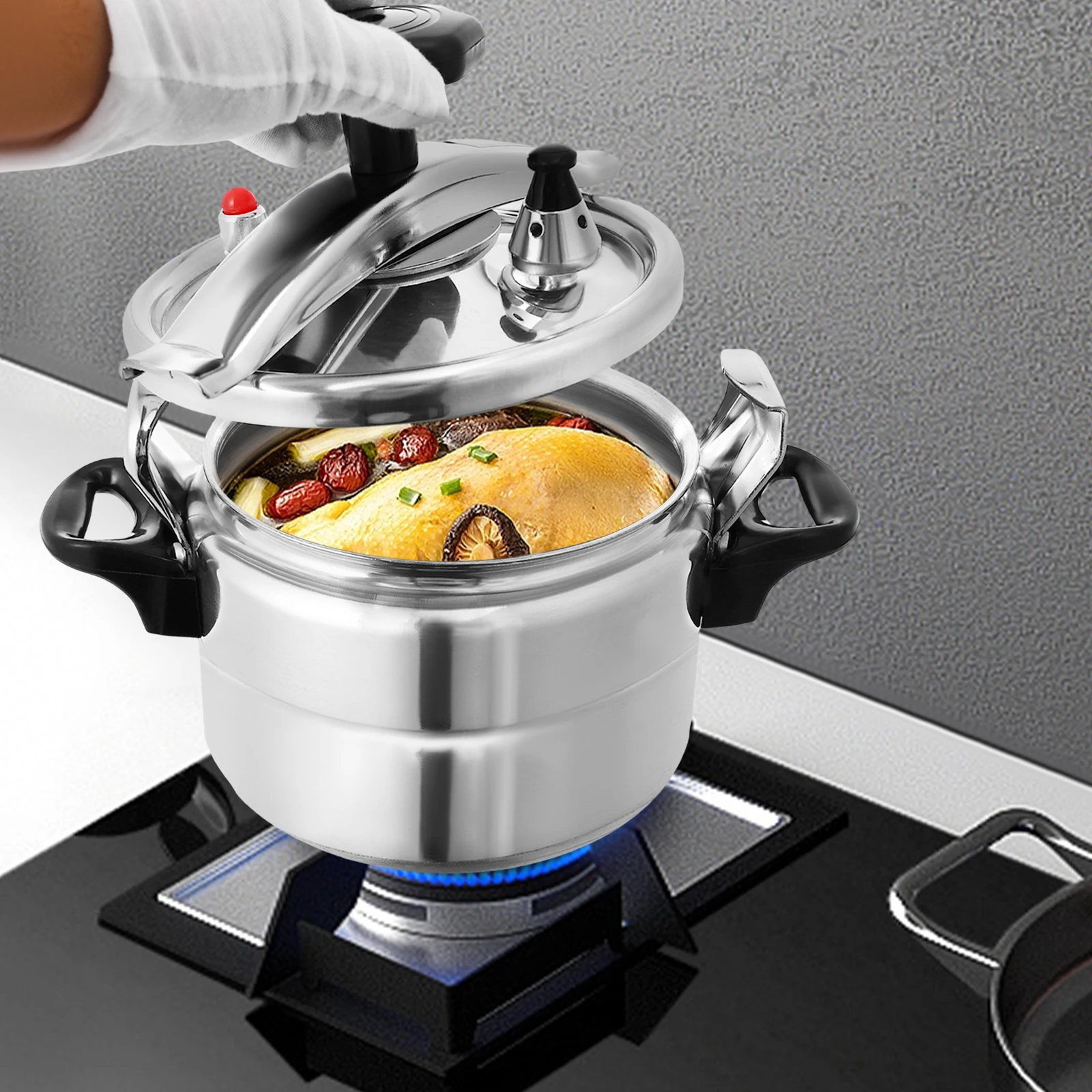 

Family Small Mini Pressure Cooker, Pressure Cooker, Aluminum Alloy Pressure Cooker