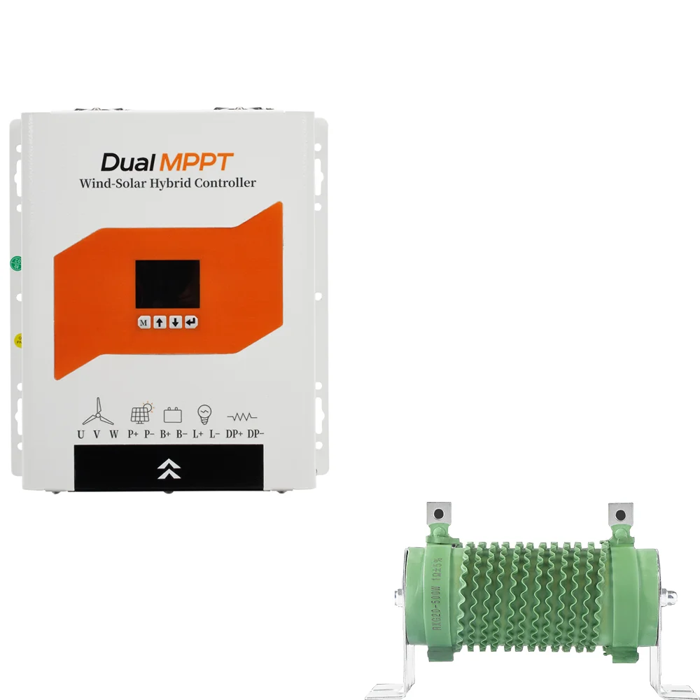 3000W 12/24/48V Auto Solar Wind Controller Optional WiFi MPPT Hybrid Charge Controller Wind Solar Panel Charger use Solar Wind